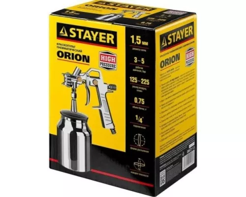 Краскопульт пневматический STAYER ORION Краскопульт пневматический STAYER ORION