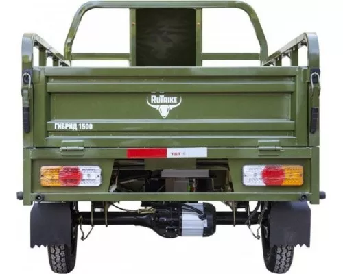 Трицикл грузовой RUTRIKE Гибрид 1500 60V1000W Синий 1967 [021345-1967]