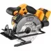 Пила циркулярная аккумуляторная DEKO DKCS20 2*3.0Ah 20в, 165мм [063-4024]
