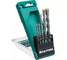 Набор сверл по бетону KRAFTOOL EXTREME 5 шт. (4, 5, 6, 8, 10 мм) 3-х гранный хвостовик 29166-H5