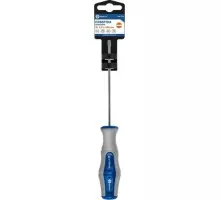 Отвертка шлицевая Кобальт 646-232 ultra grip sl 3,0х100 мм cr-v, двухкомпонентная ру