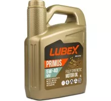 Масло моторное Lubex PRIMUS MV 5W40  4 л. синтетическое L034-1325-0404