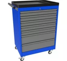 Тележка инструментальная ВЕРСТАКОФФ PROFFI 950.7 RAL5005 7 выдвижных ящиков RAL7024 103115 M