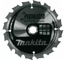 Пильный диск универсальный MAKITA 165x20x1.25x16T для демонтажных работ B-31217
