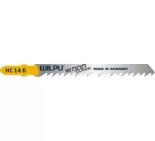 Пилки по дереву WILPU HC 14 D (прямой, чистый рез) 5шт/уп 217200005