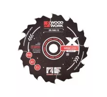 Пильный диск по дереву WOODWORK 160x2,2/1,6x20 Z=12 A=20 29.160.12