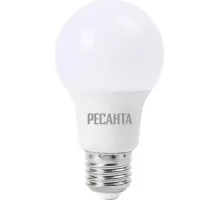 Лампа светодиодная Ресанта A60 13W 4000К E27 76/1/18