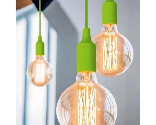 Светильник декоративный GAUSS PL015 подвесной decor зеленый e27, 1 м Светильник декоративный GAUSS PL015 подвесной decor зеленый e27, 1 м