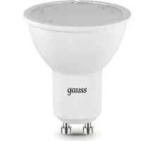 Лампа светодиодная GAUSS MR16 5w 530lm 4100k gu10 диммируемая led 101506205-D