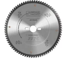 Пильный диск по алюминию WOODWORK 250x3,2/2,2x30 Z=80 A=-5 36.250.80