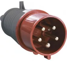 Вилка электрическая кабельная IEK ССИ-025 32а 3p+pe+n 380в ip44 PSR02-032-5