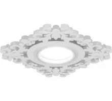 Светильник точечный GAUSS BL130P набор 3w + лампа mr16 6,5w 480lm 4100k gu5.3 led