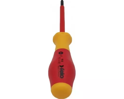 Отвертка диэлектрическая FELO 91 510 290 крестовая pz1x80 [91510290]