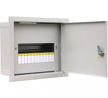 Щит металлический распределительный RUCELF ЩРВ-12 IP31 ( 250х300х130) встраиваемый ЩРВ-12 IP31