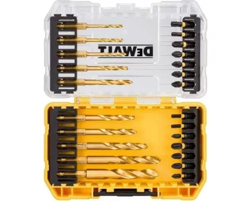 Набор бит и сверл DeWALT DT70748T-QZ FLEXTORQ 25 предметов Набор бит и сверл DeWALT DT70748T-QZ FLEXTORQ 25 предметов
