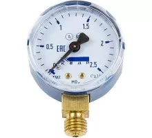 Манометр Кедр МП-50 Кислород, (0-2,5 мпа, кл.2,5, м12х1,5) о2-у 1240003