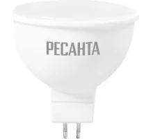 Лампа светодиодная Ресанта MR16 7W 4000К GU5.3 76/1/24