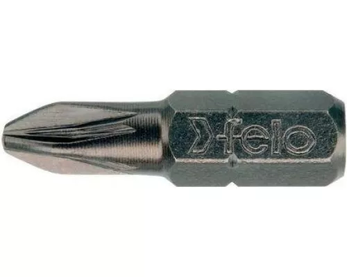 Бита для заворачивания FELO 02101010 крестовая серия industrial pz 1x25, 10 шт Бита для заворачивания FELO 02101010 крестовая серия industrial pz 1x25, 10 шт