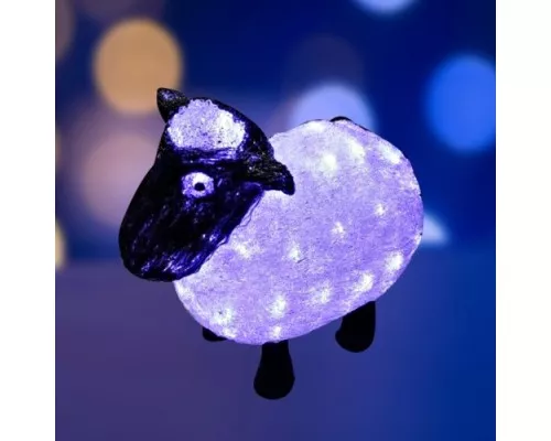 Светодиодная фигура Neon-Night 513-401 Овца, акриловая 30 см Светодиодная фигура Neon-Night 513-401 Овца, акриловая 30 см