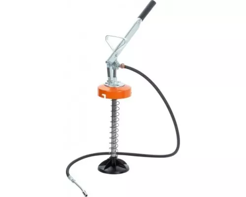 Нагнетатель смазки PETROPUMP PP210011 ручной емкостью 8 кг, 150 бар, эконом версия Нагнетатель смазки PETROPUMP PP210011 ручной емкостью 8 кг, 150 бар, эконом версия