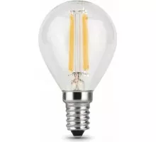 Лампа светодиодная GAUSS Шар filament шар 7w 550lm 2700к е14 шаг. диммирование  105801107-S