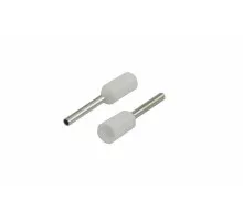 Наконечник REXANT 08-0811 ( уп. 100 шт ) F-8 мм 0.5 мм² (НШВи 0.5-8) белый [08-0811]