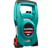 Рулетка геодезическая KRAFTOOL EXTREM 50 м стальная мерная лента 34185-50