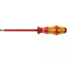 Отвертка шлицевая диэлектрическая WERA Kraftform Plus 100 VDE 1000 V 160i 0.8 x 4.0 x 100 мм WE-006115 WE-006115