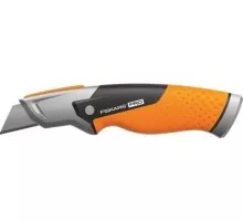 Нож строиттельный с фиксированным сменным лезвием FISKARS CarbonMax 1027222 1027222