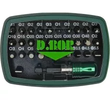 Набор насадок D.BOR 32 предметов + магнитный держатель quick lock 60 мм (арт. d-set D14-DSET32B1