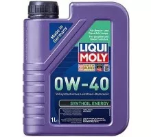 Масло моторное LIQUI MOLY SAE  0W40 Synthoil Energy   1 л 1922 синтетическое 9514/1922
