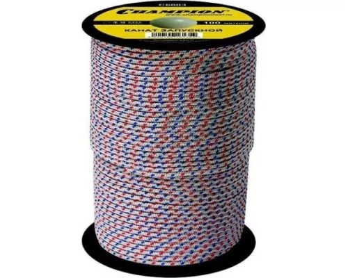 Канат запускной CHAMPION C6007 6,0мм 100м Канат запускной CHAMPION C6007 6,0мм 100м