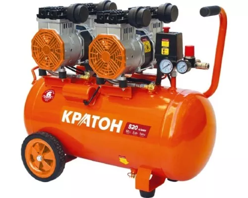 Компрессор поршневой безмасляный КРАТОН AC-520-50-OFHS 3 01 01 059 Компрессор поршневой безмасляный КРАТОН AC-520-50-OFHS 3 01 01 059