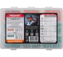 Набор пристрелочный FEDAST № 1 по бетону, кирпичу и металлу FD-ComboPack-CN-1