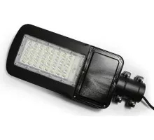 Светильник уличный GAUSS Qplus 80w 9600lm 5000k 120-260v ip65 455*180*49мм черный 629535380
