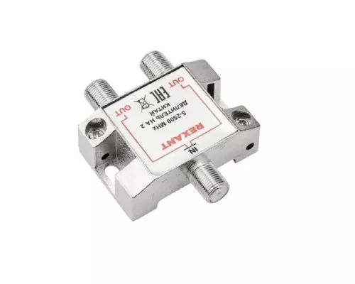Делитель REXANT 05-6201 ТВх2 под F-разъем, 5-1000МГц СПУТНИК Делитель REXANT 05-6201 ТВх2 под F-разъем, 5-1000МГц СПУТНИК