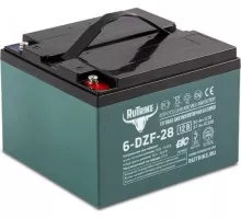 Аккумулятор RUTRIKE 12V 28A/H C3 тяговый 6-DZF-28 022836