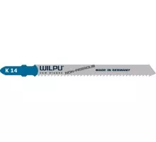 Пилки по металлу WILPU K 14 (аналог т127d) для алюминия, стали до 30мм 5шт/уп 276000005