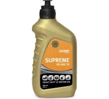 Масло для 4-тактных бензиновых двигателей PATRIOT SAE 30 SUPREME HD 0,946 л 850030598
