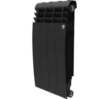 Радиатор отопления ROYAL THERMO Biliner 500 new -  4 секции биметалл Noir Sable НС-1176311