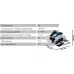 Пила циркулярная аккумуляторная BOSCH GKS 185-LI без АКБ и ЗУ [06016C1221]