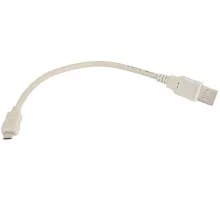 Кабель REXANT 18-1162 USB-A – micro USB, 2,4A, 0,2м, серый