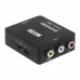 Конвертер REXANT 17-6939 3 RCA на HDMI, пластик, черный