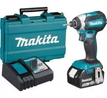 Шуруповерт аккумуляторный MAKITA DTD 153 RT ударный, бесщеточный DTD153RT