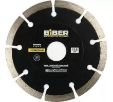 Алмазный диск универсальный Biber 70262 Премиум сегментный 115мм тов-039551