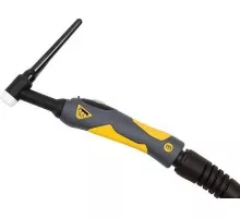 Горелка Кедр TIG-18 PRO jasic 2 pin стд., вст.35-50, 1 кн., газ б/с, жидк. б/с, головка стд., 4 м 8011494-007