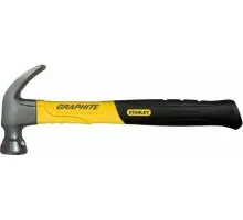 Молоток STANLEY GRAPHITE 1-51-505 450 гр., с гвоздодером 1-51-505