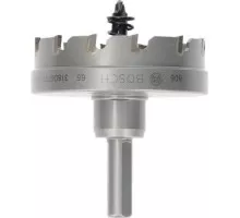 Коронка биметаллическая BOSCH Precision for Sheet Metal твердосплав 65 мм с напайками 2608594157