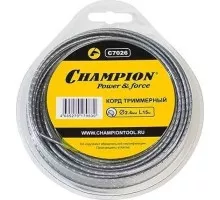Леска триммерная CHAMPION Round Pro 2.4мм/ 15м (C7026) C7026