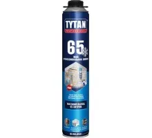 Пена монтажная Tytan 65 профессиональная всесезонная до -20°c (750мл) тов-203239